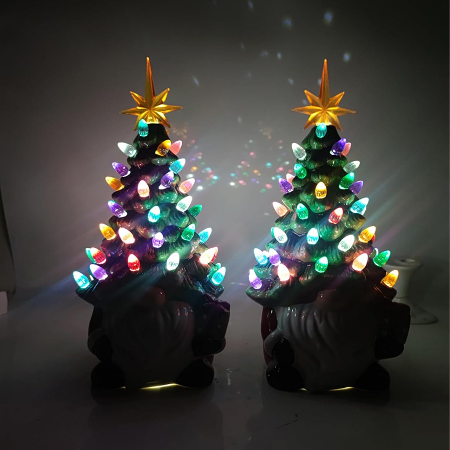 DIY Christmas Tree, Lighted Christmas Gnome