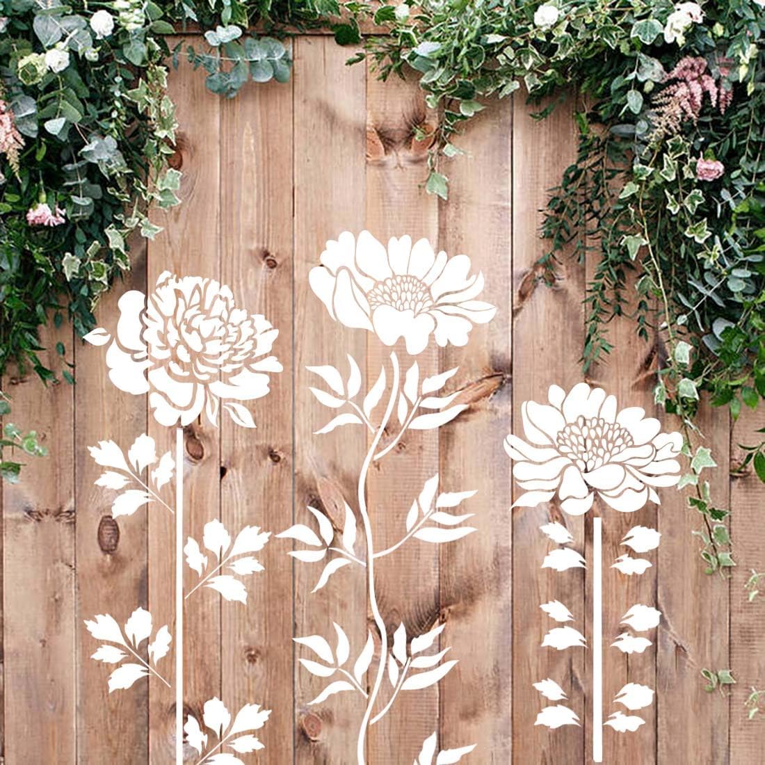 🏡Blooming Flowers Stencil Kit🌻DIY Decoration