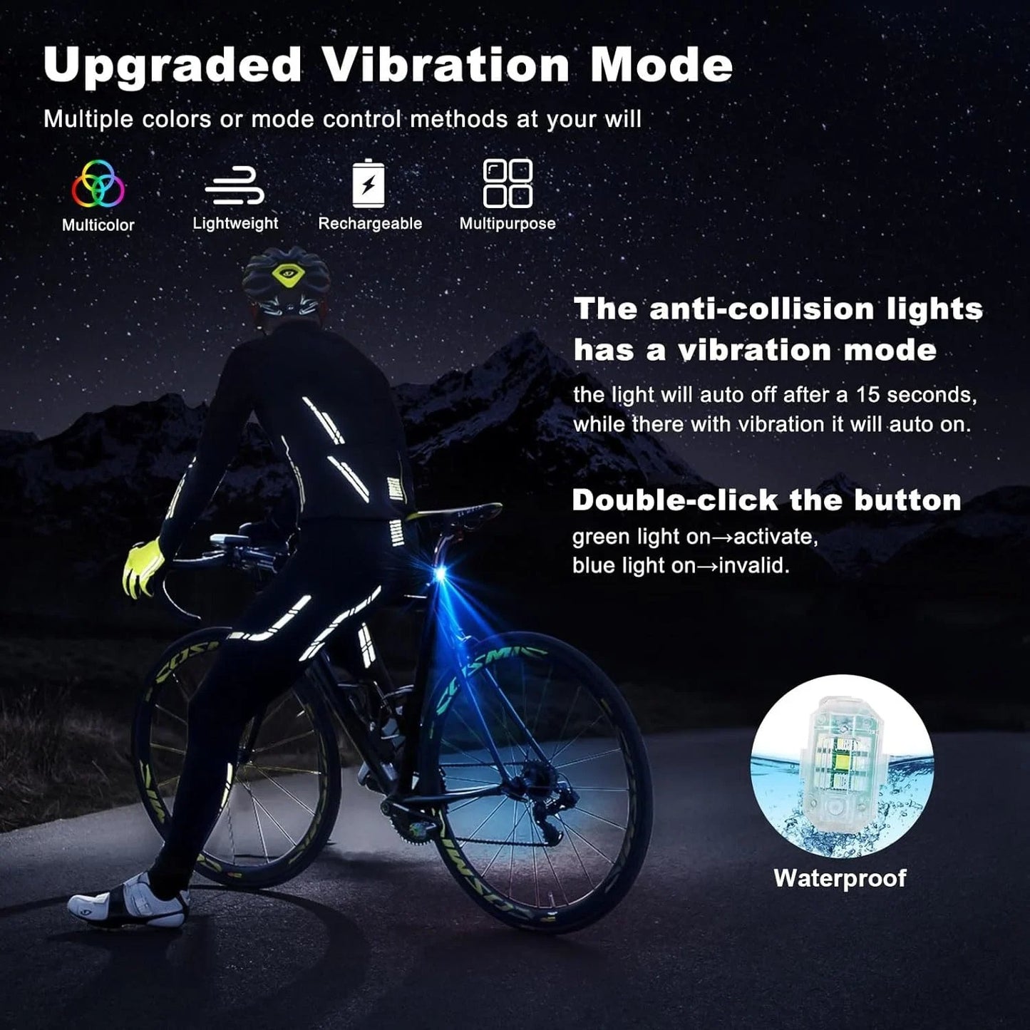7 Colors Wireless Led Lights with Remote