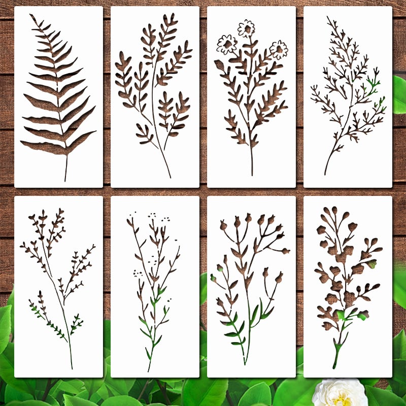 🏡Blooming Flowers Stencil Kit🌻DIY Decoration