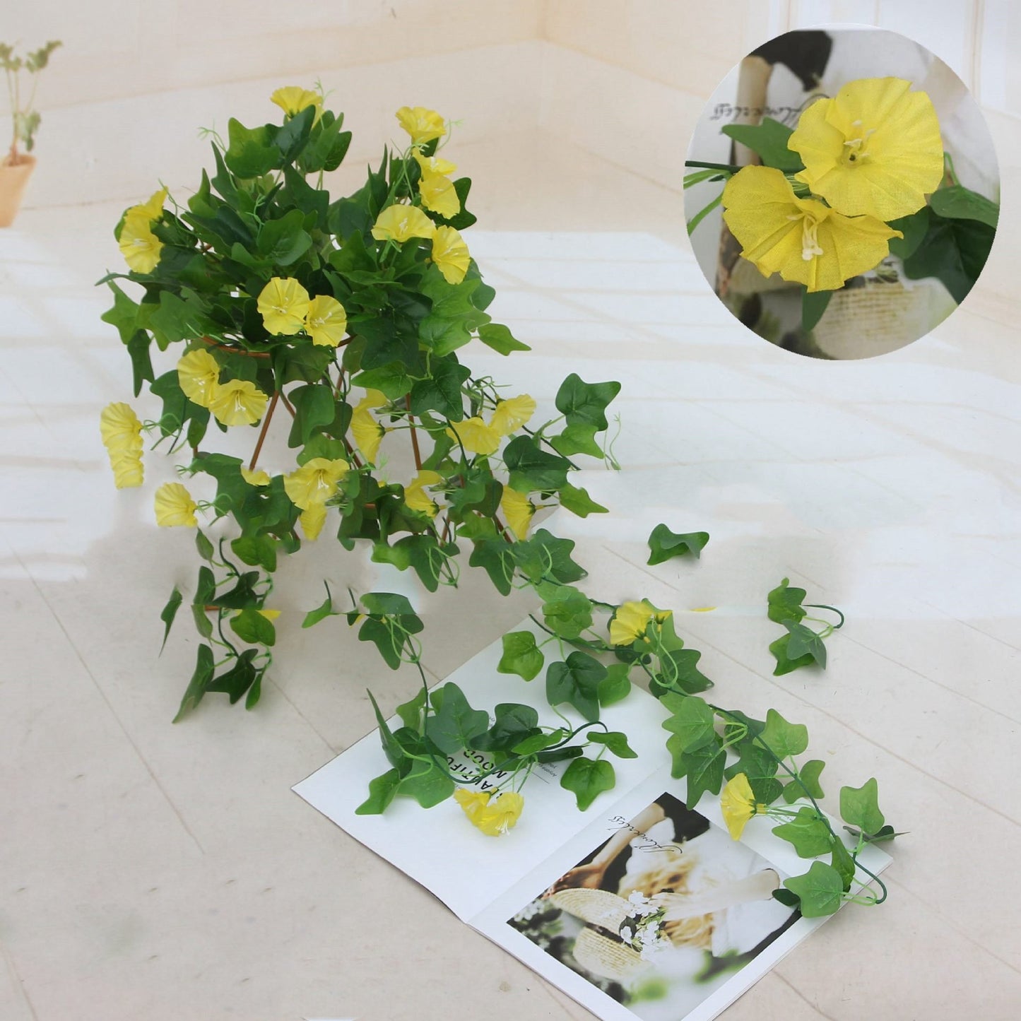 ✨ UV Simulation Artificial flower