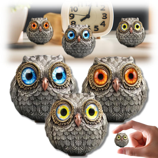 🦉Alloy Lucky Owl Guardian-The Wise Watcher of the Felt