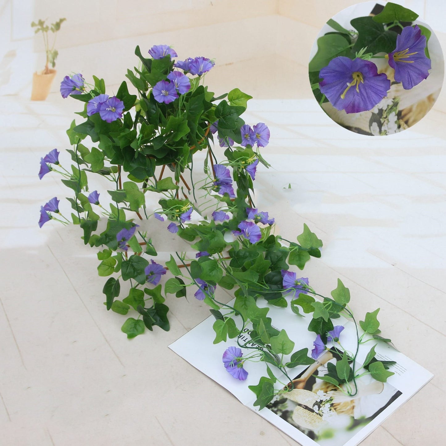 ✨ UV Simulation Artificial flower