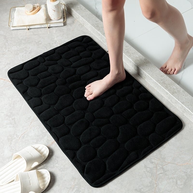 🔥 Cobblestone Embossed Bathroom Bath Mat🛀